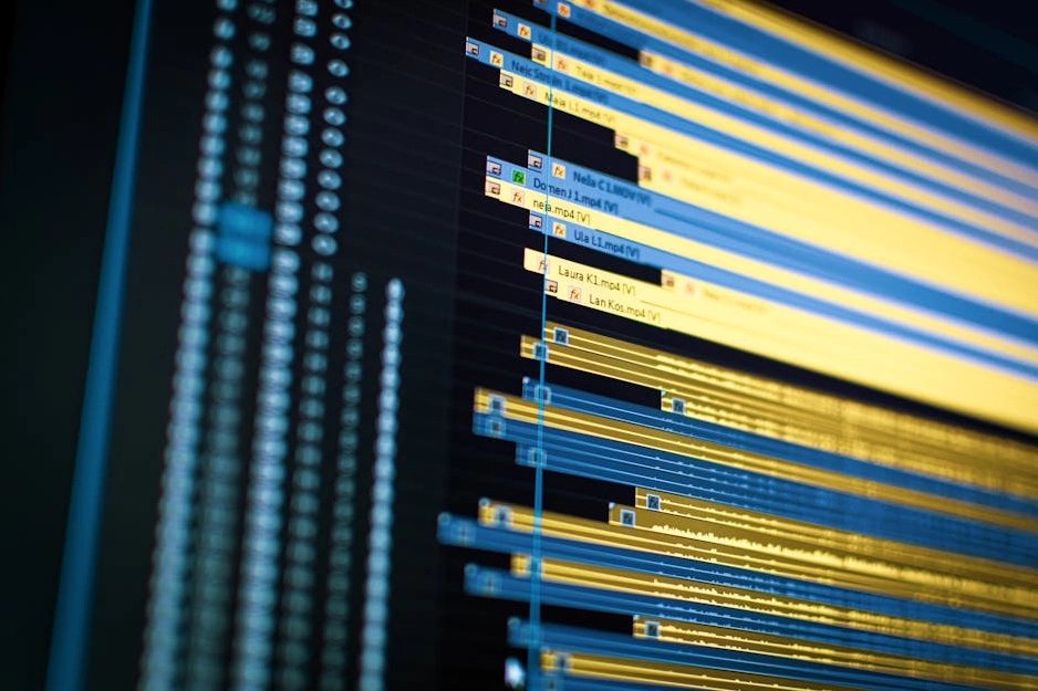 Analityk przeglądający dane na wykresach dotyczących mediów społecznościowych.